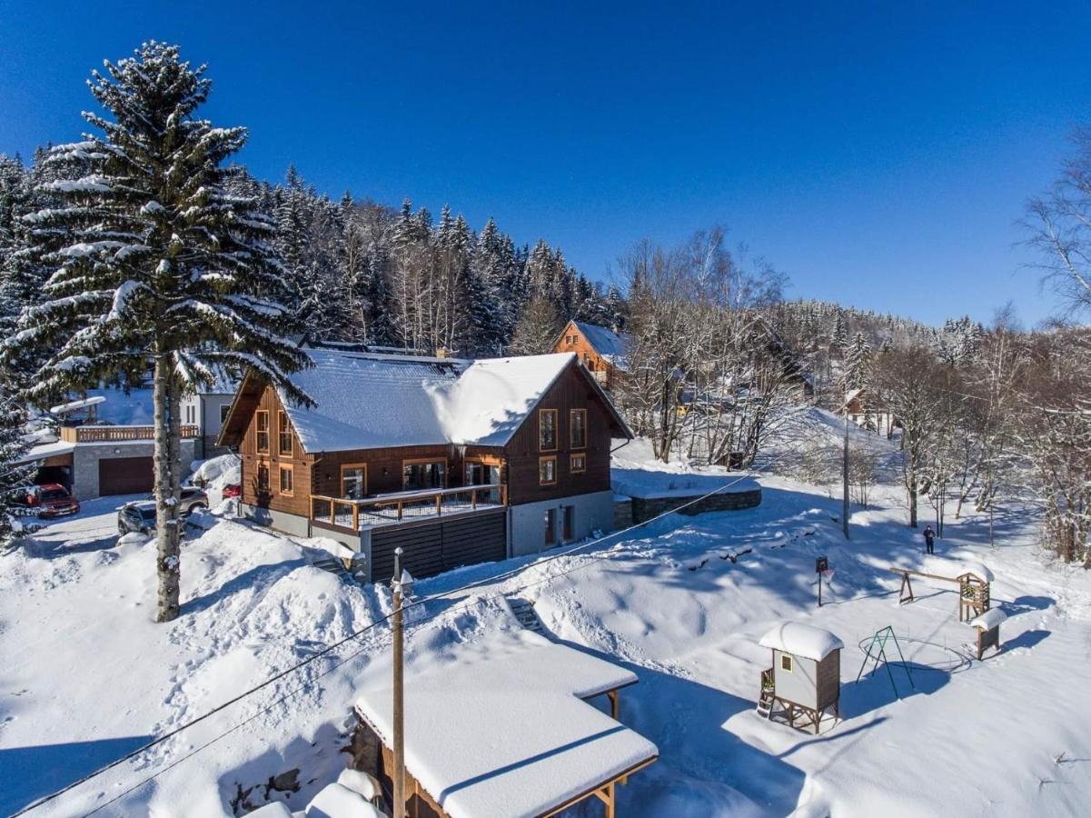 Wellness Chata Brejlovka Janov nad Nisou Buitenkant foto
